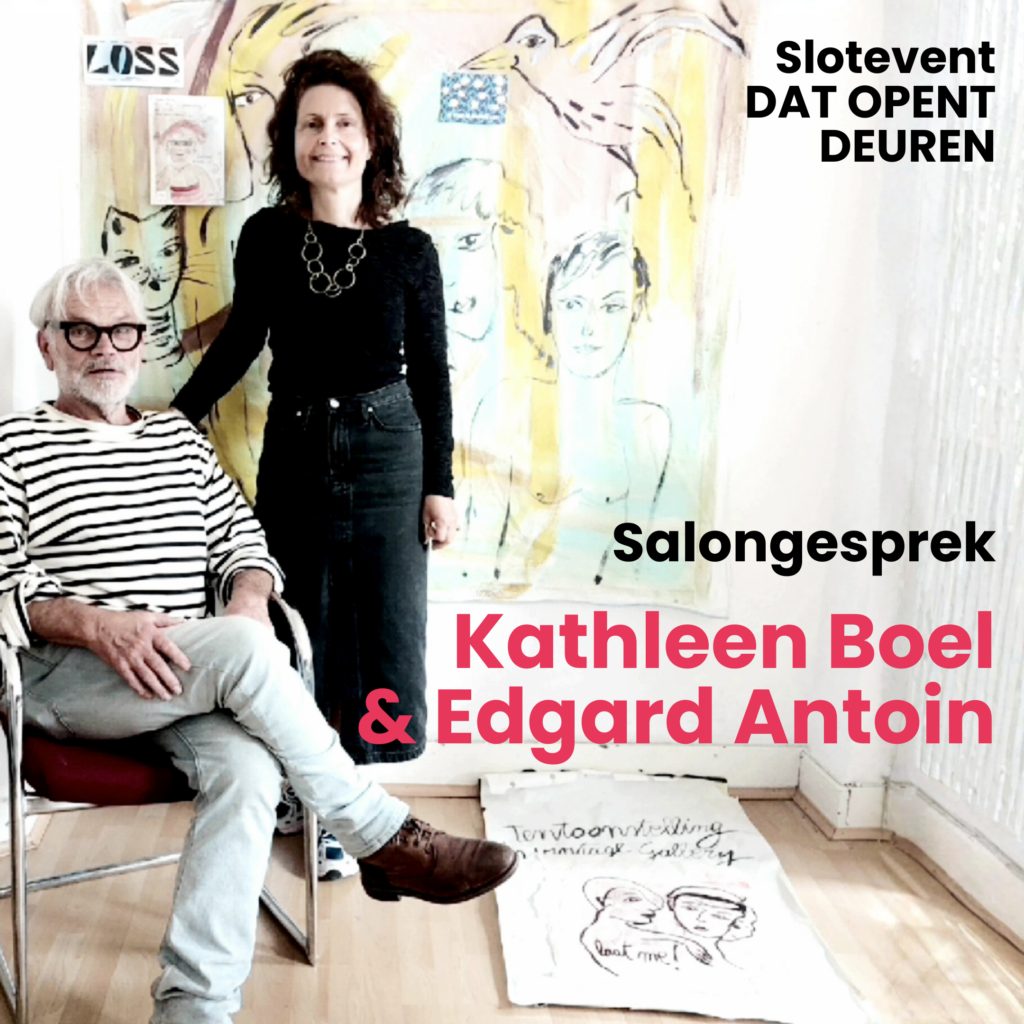 Salongesprek Kathleen Boel en Edgard Antoin